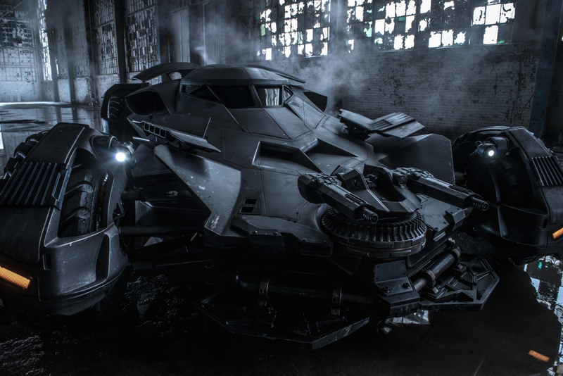 Illustration for article titled Here's the first official picture of the new Batmobile and it looks sick